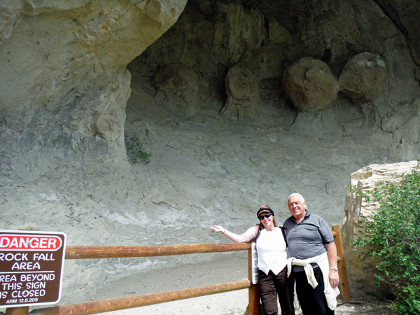 the two RV Gypsies at Ghost Cave