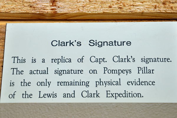 sign about Clark's signature