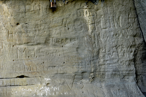 other signatures on Pompeys Pillar