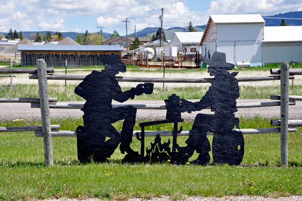 wooden cowboys