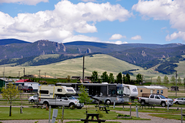 view from Conestoga Campground