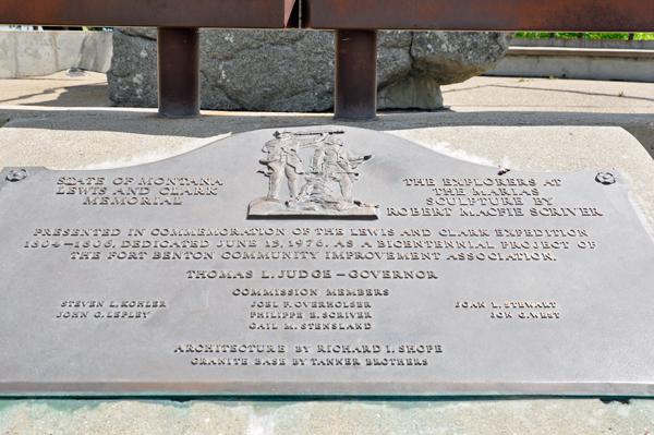 plaque: he Montana Memorial