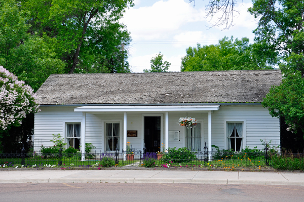 present day I.G. Baker Home