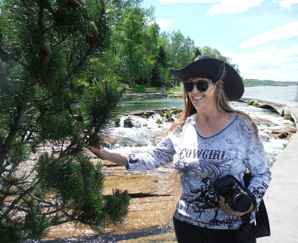 Karen Duquette at Giant Springs State Park