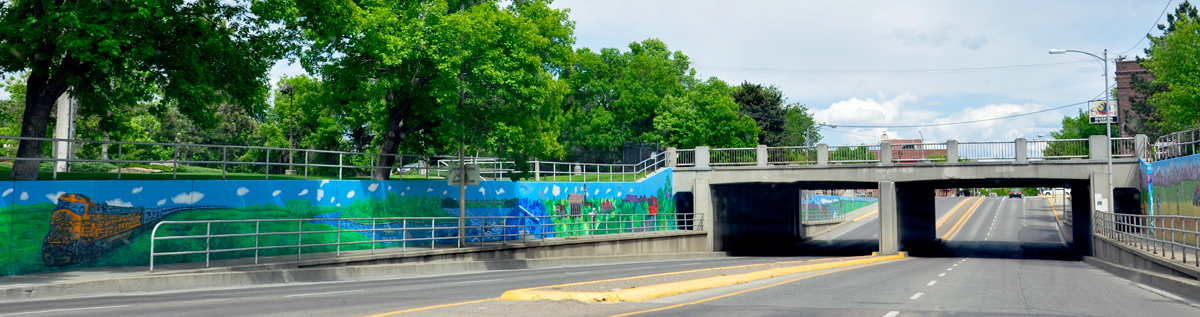 painted bridge