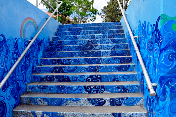 painted stairs