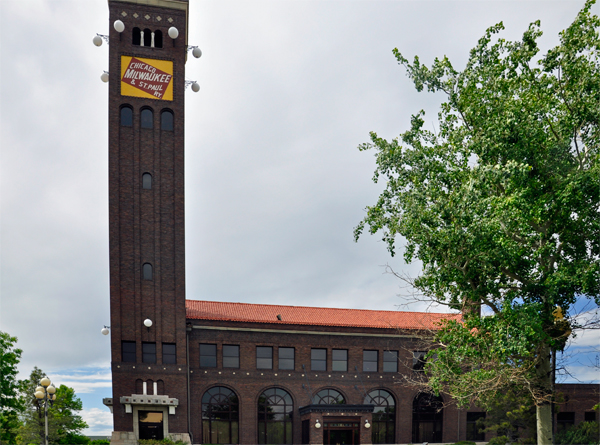 The Chicago, Milwaukee and St. Paul Passenger Depot building