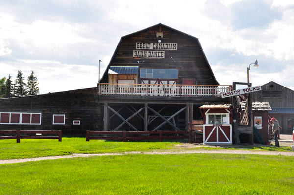 The barn dance building