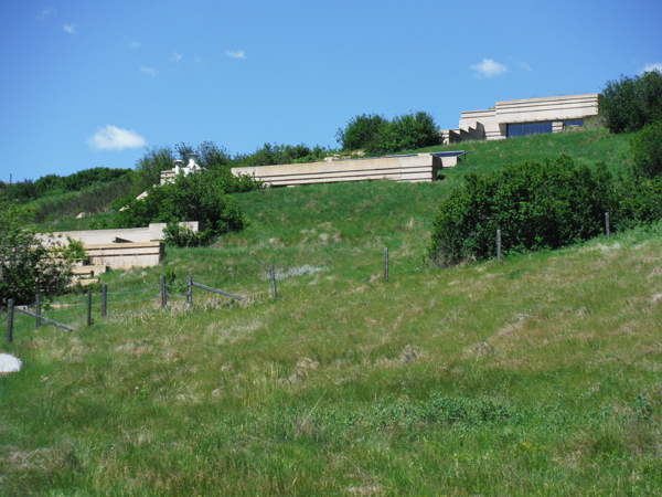 the Interpretive Center building