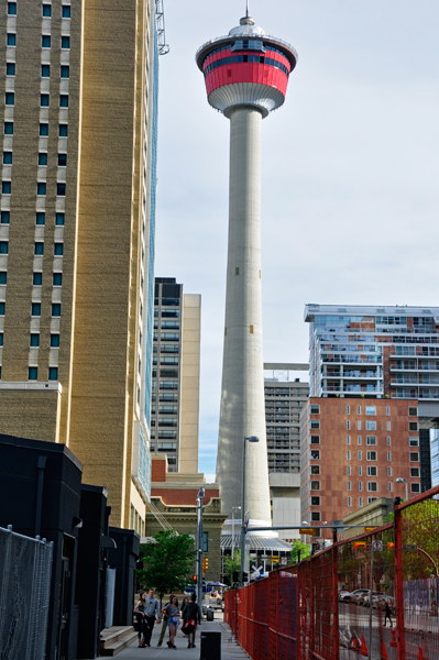 the Calgary Tower