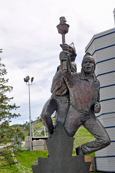 olympic torch monument