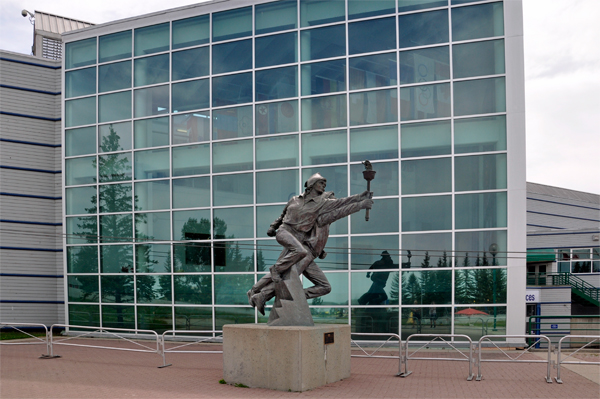 olympic torch monument