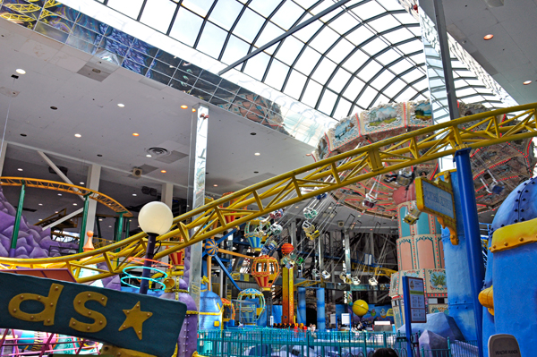 amusement park in the mall