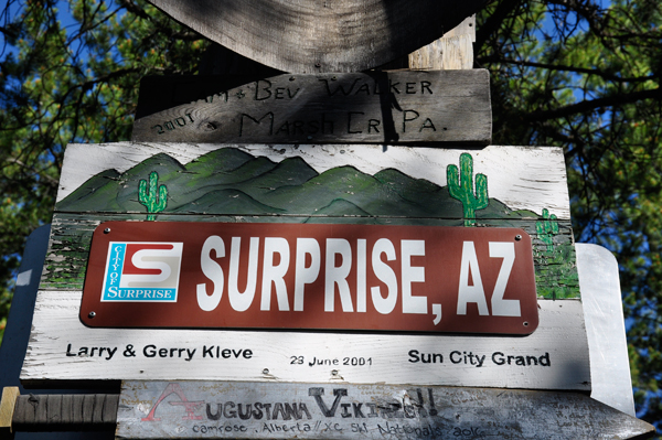 Surprise Arizona sign