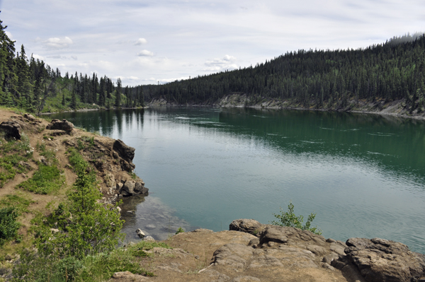 view from on top of the big rock