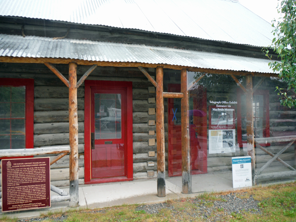 The Dawson-Ashcroft Telegraph Line building