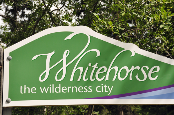 Whitehorse sign