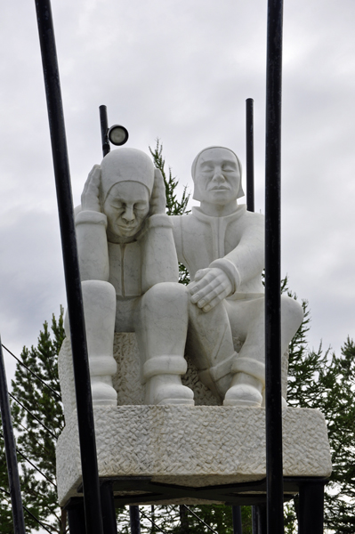 The Thinker sculpture