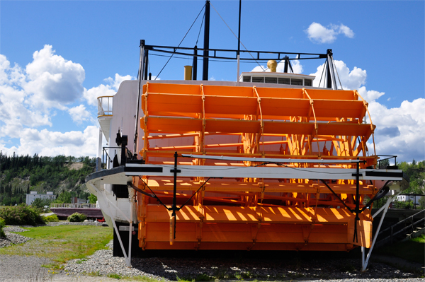 S.S. Klondike's paddlewheel