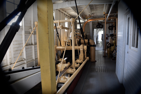 inside the SS Klondike