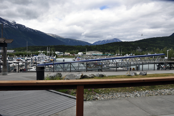 view from the Alaska King Crab Legs Restaurant