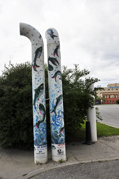 painted air vent pipe in Fairbanks AK