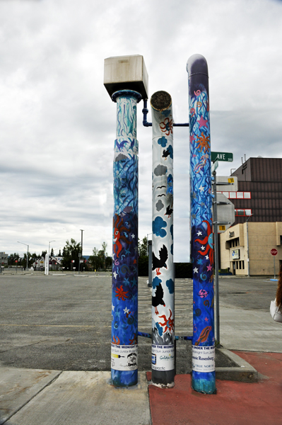 painted air vent pipe in Fairbanks AK