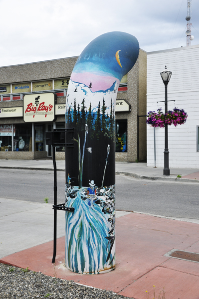 painted air vent pipe in Fairbanks AK