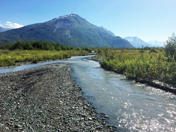 Beautiful scenery, backcountry, Palmer, Alaska