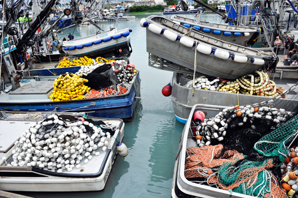 fishing boats in Valdez