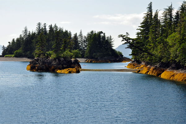 Beautiful scenery in the Harbor Inlet