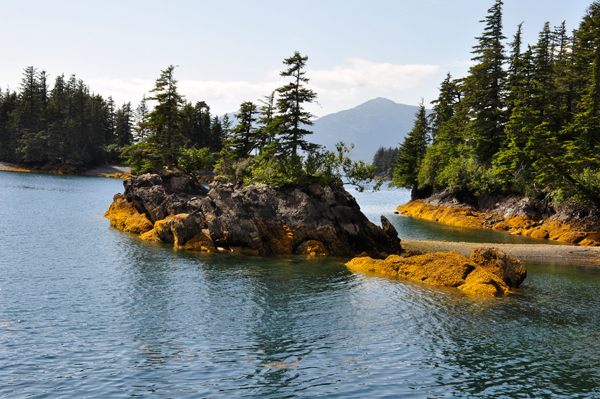 Beautiful scenery in the Harbor Inlet