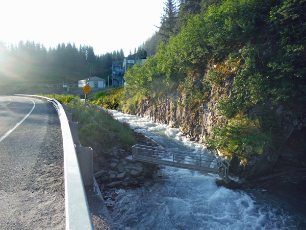 river at Solomon Gulch