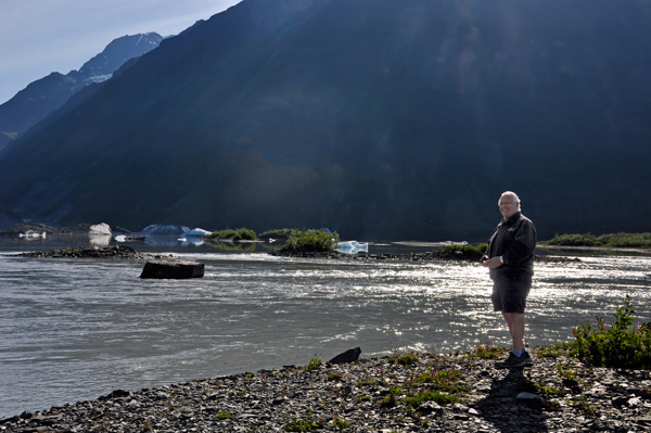 Lee Duquette at Valdez Glacier