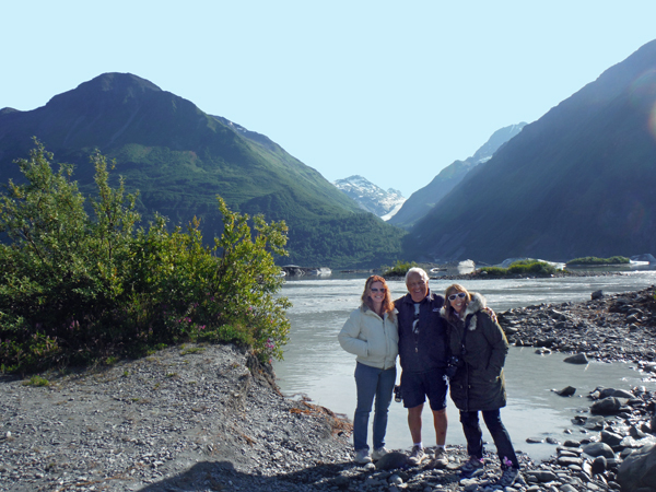 the two RV Gypsies at Valdez Glacier