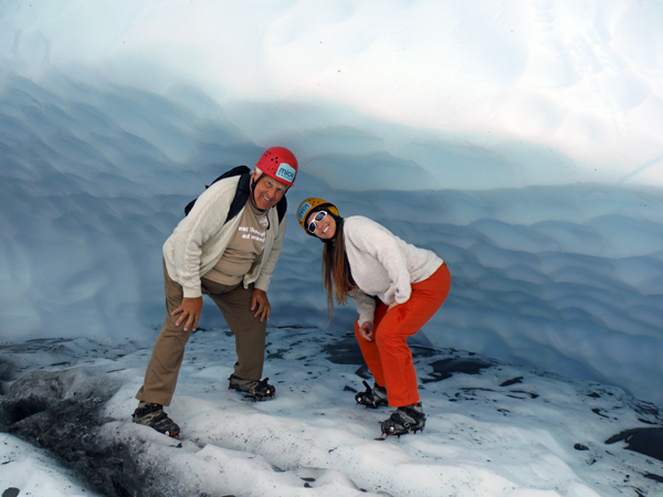 The two RV Gypsies under a layer of ice