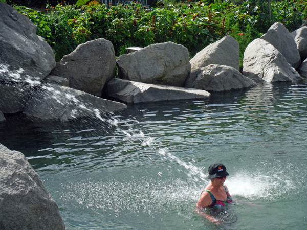 Karen Duquette in Chena Hot Springs