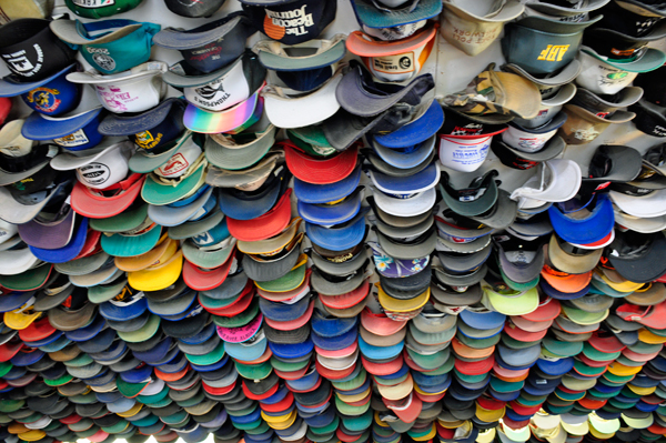 some of the 10,213 hats