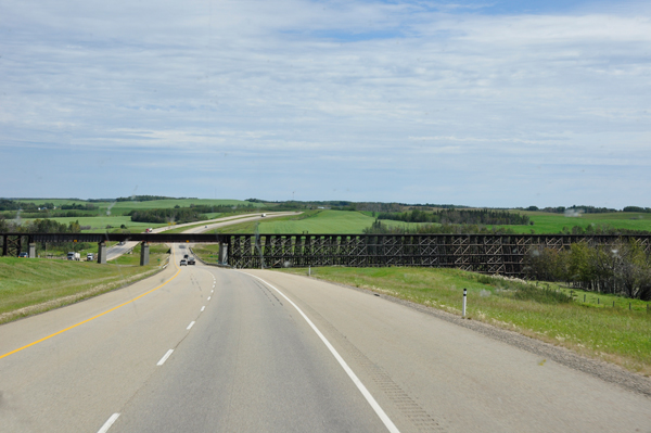 A really tall bridge