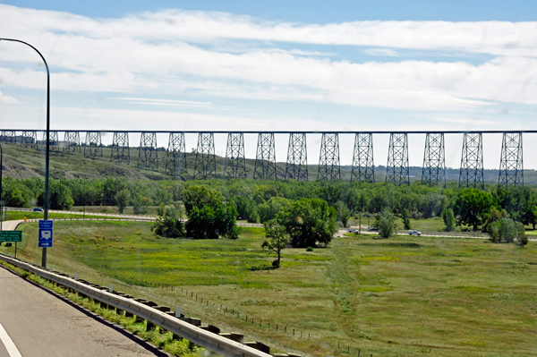 A really tall bridge