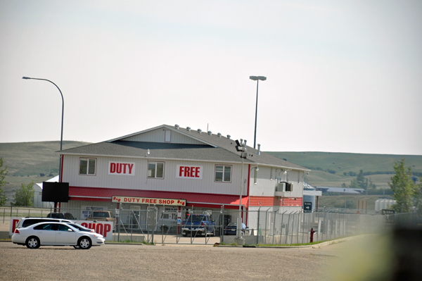 duty free shop at port of entry