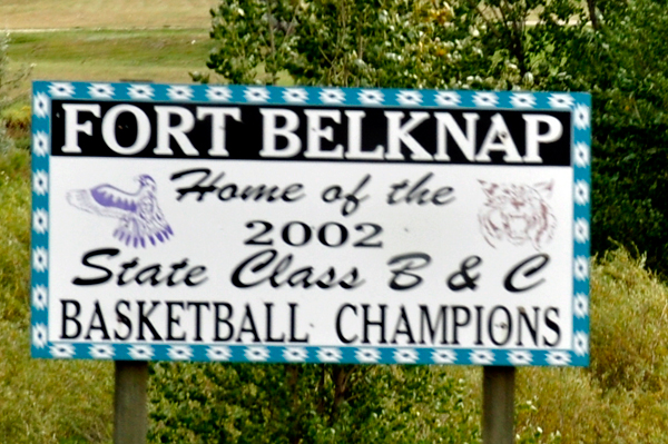 Fort Belknap sign