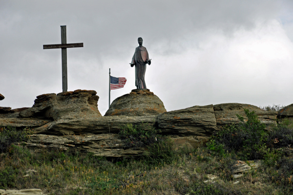 Jesus statue