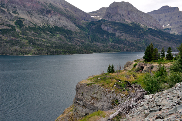 scenery in Glacier National Park