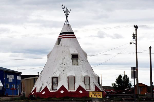 Espresso Coffee shop teepee