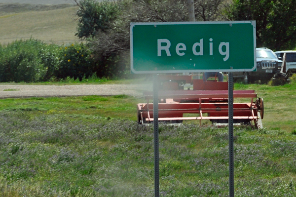 Redig sign