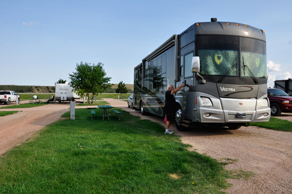 the RV of the two RV Gypsies