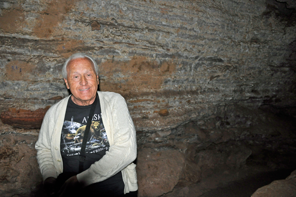 Lee Duquette in the Wind Cave