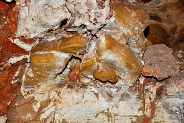 formations in the Wind Cave