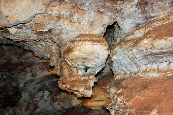 formations in the Wind Cave